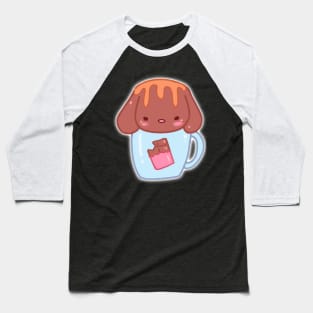 cappucino pets: choco puppy Baseball T-Shirt